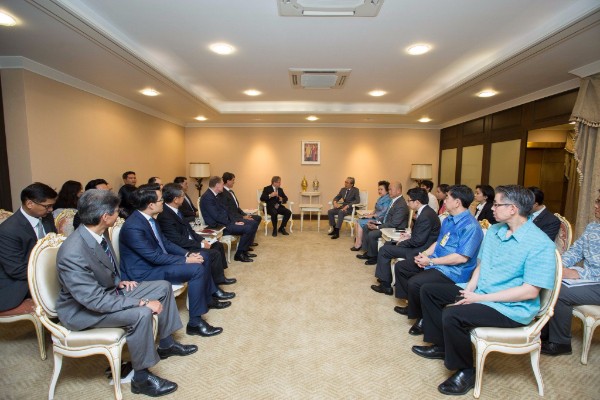 TEBA meets Deputy Prime Minister of Thailand, Dr. Somkid