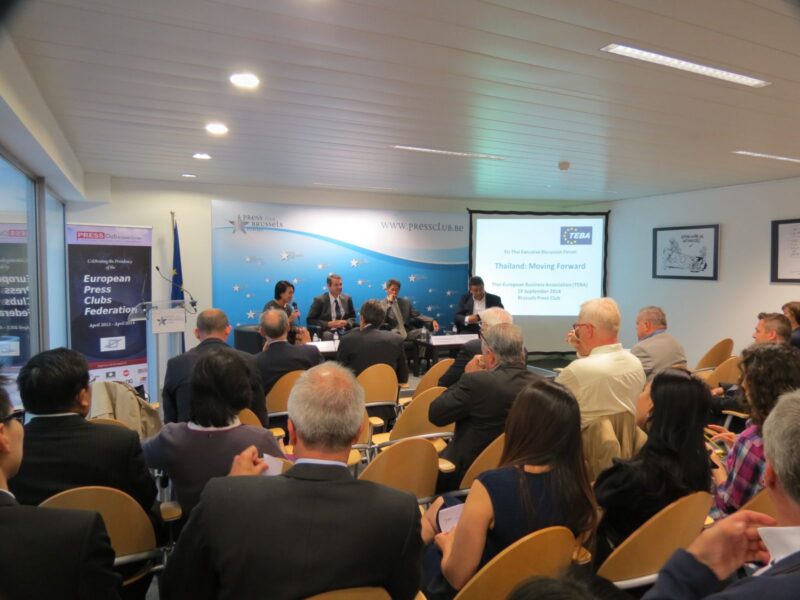 TEBA hosts Executive Business discussion in Brussels