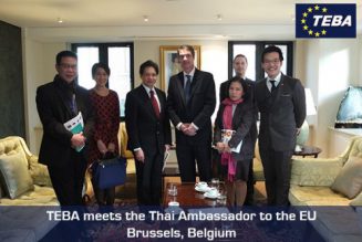 TEBA meets Thai Ambassador to EU