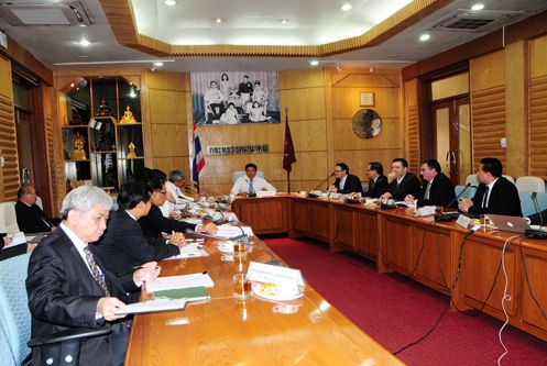 TEBA members meet Minister of Transport, H.E. Chadchart Sittipunt