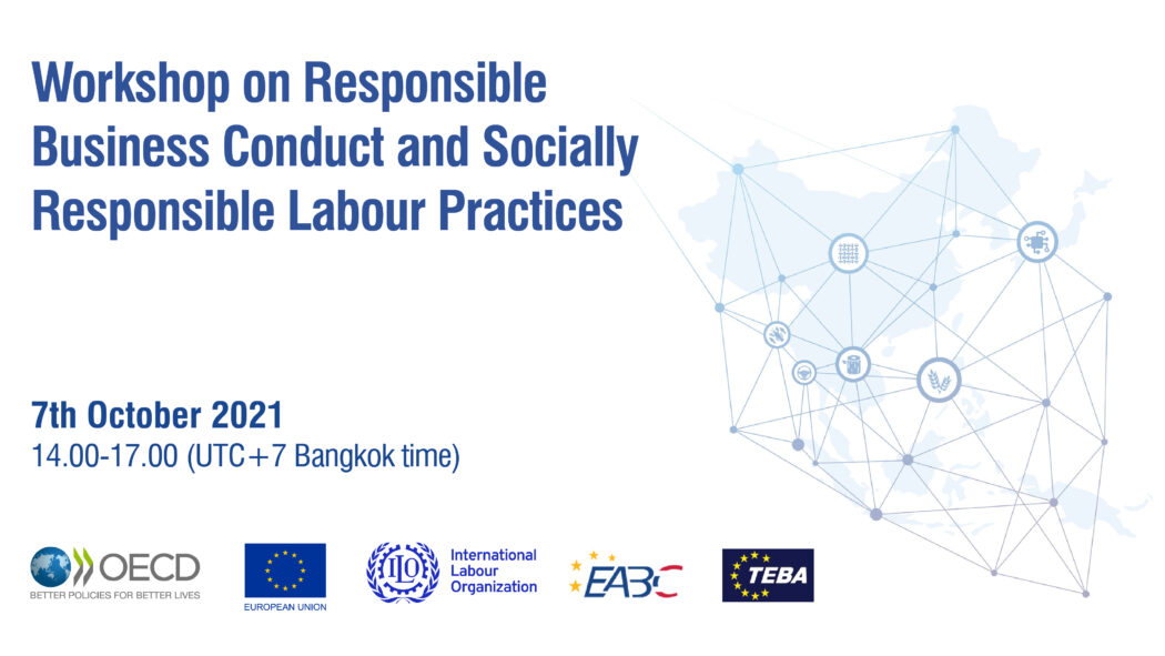 [TEBA Past Webinar] Workshop on Responsible Business Conduct and Socially Responsible Labour Practices