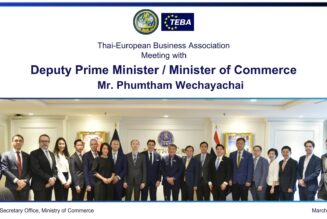 TEBA Meeting with the Deputy Prime Minister / Minister of Commerce, Mr. Phumtham Wechayachai